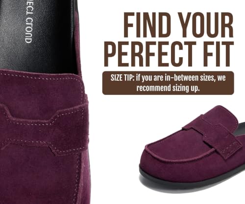 Image of Project Cloud 100% Genuine Leather Womens Clogs - Plush & Soft Insole with Arch Support Non Slip Mules & Clogs for Women Footwear - Water Resistant Women Shoes (Foamy)