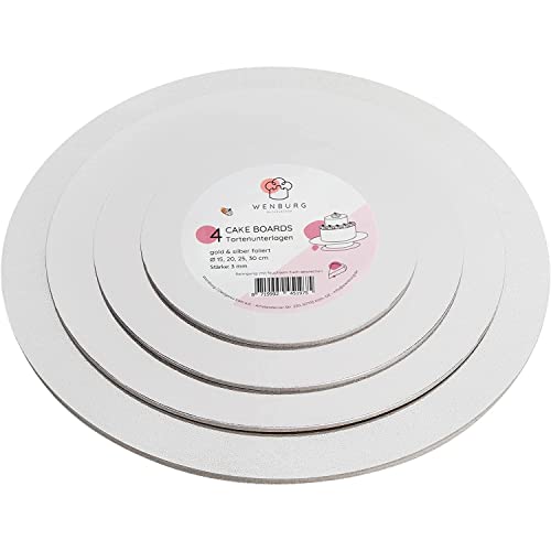 Wenburg Plato Giratorio para Tartas con Accesorios Set Chef