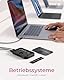 ICY BOX USB-C DockingStation, M.2 SSD/NVMe & SATA Gehäuse, USB 3.2 (10 Gbit/s), werkzeugfrei, HDMI 4K, Kartenleser, Power Delivery 100 W, extern, Plug & Play, Schwarz, IB-DK4071M-CU31