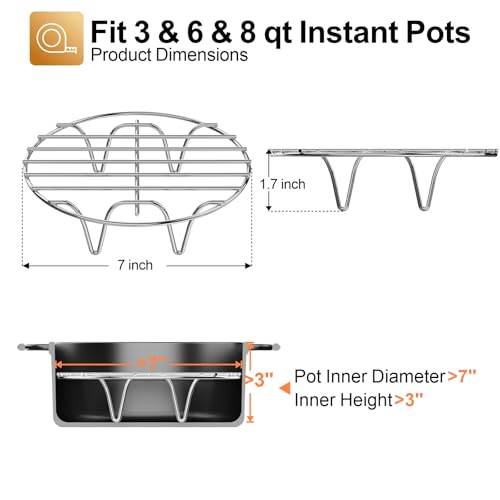 3/6 Qt Instant Pot Steamer Rack listing detail