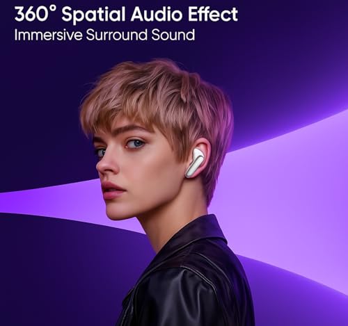 Image of Wireless Buds Air 7 | Premium TWS with 12.4mm Dynamic Drivers, Hybrid ANC for Clear Music, Hi-Fi Audio Output, Dual Mic ENC, 52Hr Battery (Black)