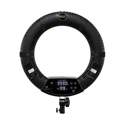 Yidoblo 18-Zoll-Bluetooth-Steuerungs-LED-Ringlicht für Telefon und Kamera,96 W,2800K-9900K für Fotografie,Make-up,YouTube-Videoaufnahmen,kompatibel mit Kamera und Handy(Ohne Stativ und Tasche)