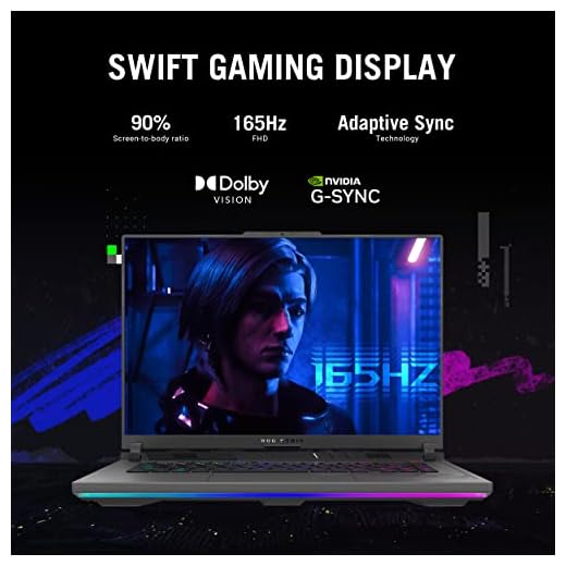 ASUS ROG Strix G16 (2024) Gaming Laptop, 16” 16:10 FHD+ 165Hz, GeForce RTX 4060, Intel Core i7-13650HX, 16GB DDR5, 1TB PCIe SSD, Wi-Fi 6E, Windows 11, G614JV-AS71-CA