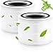 Produktbild 2er-Pack Filter kompatibel mit Core 300 True HEPA Ersatzfilter für LEVOIT Core 300 und Core 300S Vortex Luftreiniger, Core 300-RF (weiß)