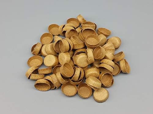 100 Fireworks Kraft Paper Plugs End Caps For 9/16" Tubes