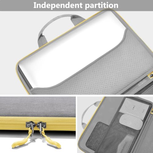 Image of Hseok Laptop Sleeve 13-14 Inch Case Briefcase Compatible with MacBook Neo Pro 14 M5 /M4 /M3 /M2 /M1, All Models 13.3 Mac Air /Pro, XPS 13 14, Most Popular 13 inch-14 inch Notebooks,L01G01