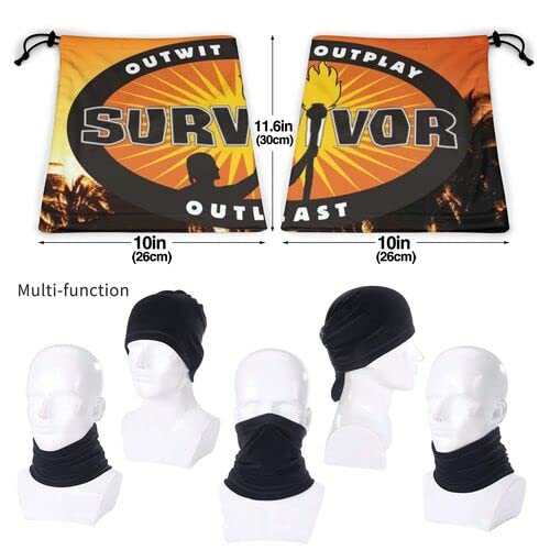 Balaclava Ski Mask & Neck Gaiter Face Mask, Winter Neck Warmer for Outdoor Sports & Travel, Cold Weather Gift Yellow