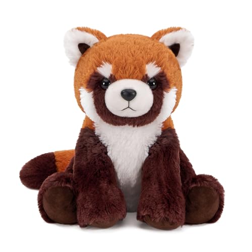 Image of Ditucu Red Panda Stuffed Animal 8 inch Cute Realistic Plush Toys Ultra Soft Plushies Gifts for Kids