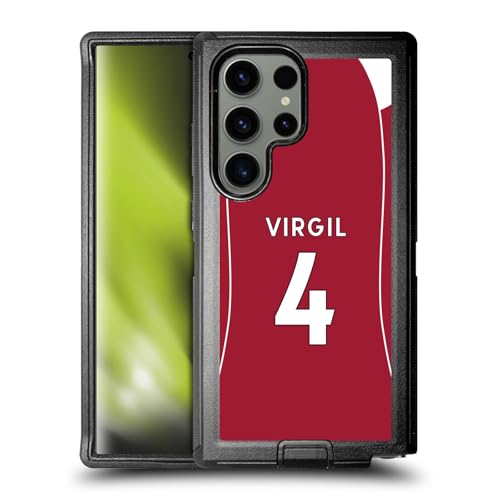 Coque blindée Samsung S24 Ultra Liverpool FC maillot officiel Van Dijk 2025/26