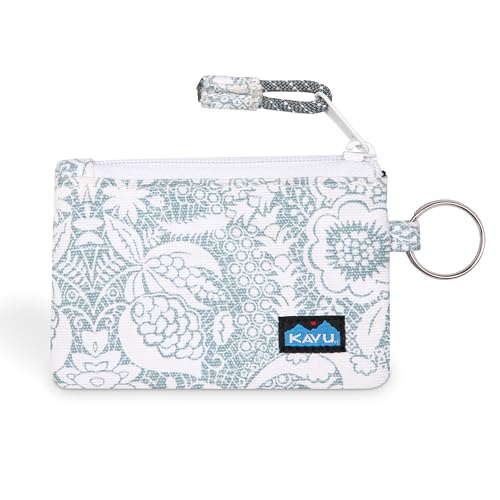 Image of KAVU Stirling Double Sided Slim Cotton Canvas Zip Wallet