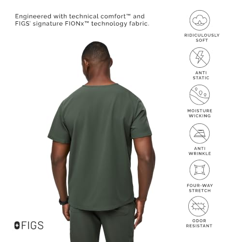 Image of FIGS Chisec Scrub Top for Men