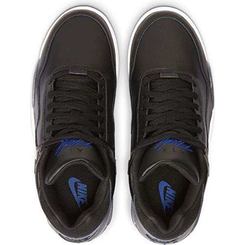 Nike BQ4212-003: Men's Flight Legacy Black/Hyper Blue/Smoke Grey Sneaker (10.5 D(M) US Men)2