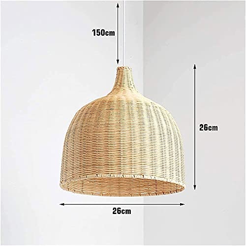 FAZRPIP Lampadario in Rattan Lampadario Moderno