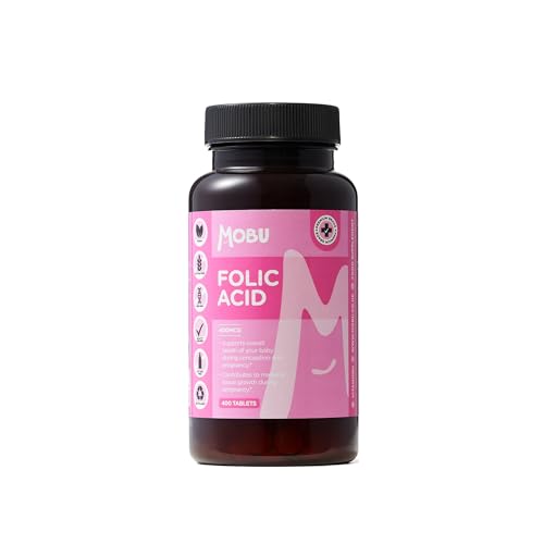 MOBU Folic Acid 400mcg Tablets
