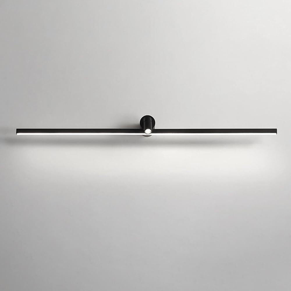 BKSXSOP Modern LED Bathroom Mirror Light Fixture with Adjustable Spotlights - Nordic Vanity Wall Lamp for Bedroom, Living Room, Dining Hallway & Stairs