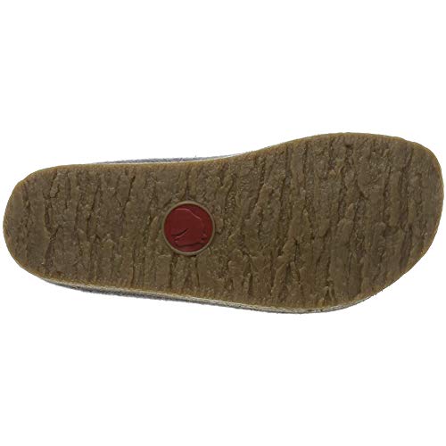 HAFLINGER Unisex-Adult Grizzly Stelline Wool Felt Indoor/Outdoor Clogs, 60 EU3