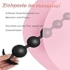 Silikon Analkugeln Biegsam, Silikon Analkugeln Buttplug mit 4 Kugeln, Buttplug, Analplug Analkette,für Eine Sexuelle Stimulation Schrittweise,Männer Frauen Paare SM Sexspielzeug (L) #3