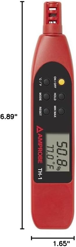 Amprobe - 3311871 TH-1 Compact Probe Style Relative Humidity Meter - Image 2