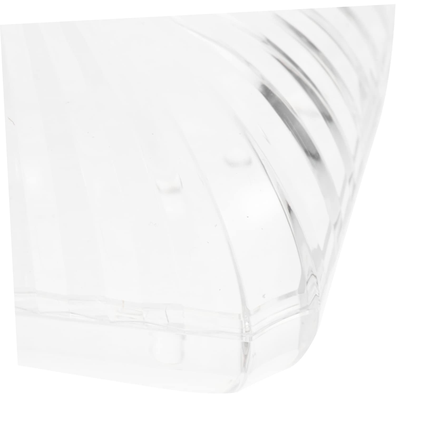 Alipis Clear Acrylic Tissue Box Holder Modern Transparent Napkin Dispenser for Office Living Room and Home Use Stylish Tissue Box for Desktop Organization