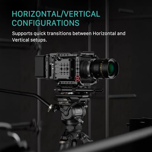 Image of Tilta Camera Cage Pro Kit V-Mount Compatible with Blackmagic Pyxis 6K /12K| Full Cage, Top Handle, V-Mount Battery Plate, Side Plate, Bottom Plate, Universal 15mm Baseplate w /Rods, and Mini Tool