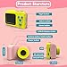 zila Kids Digital Cameras, Children's Camera with Games, 12MP Photo, 1080P Video Camera Toys for Girls and Boys Ages 3 and Up. (Pink)