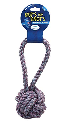 "Nuts for Knots" Rope Ball Tugger Dog Toy, Medium