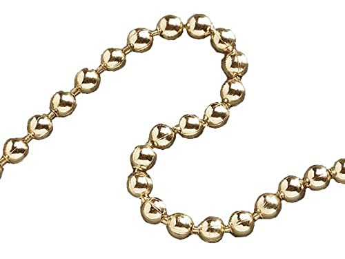 Faithfull, Catena a palline in ottone lucido 3,2