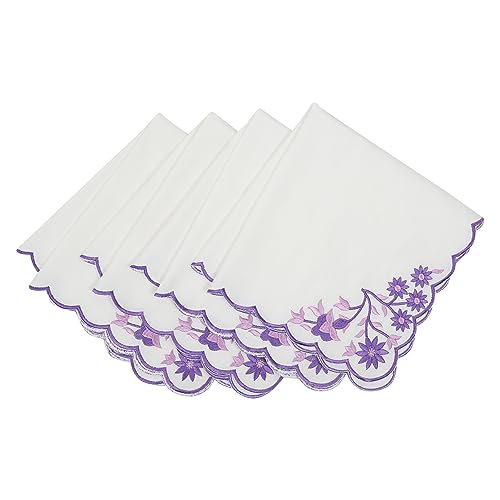 HOMEMPORIA Cotton Linen High Quality Napkin, Size 18x18 Inces,Napkin for Home Decor