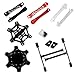 QWinOut F550 Airframe RC Hexacopter Drone Kit DIY PNF Unassembly Combo Set with Kkmulticopter Flight Controller for Beginners (Only Airframe Kit)