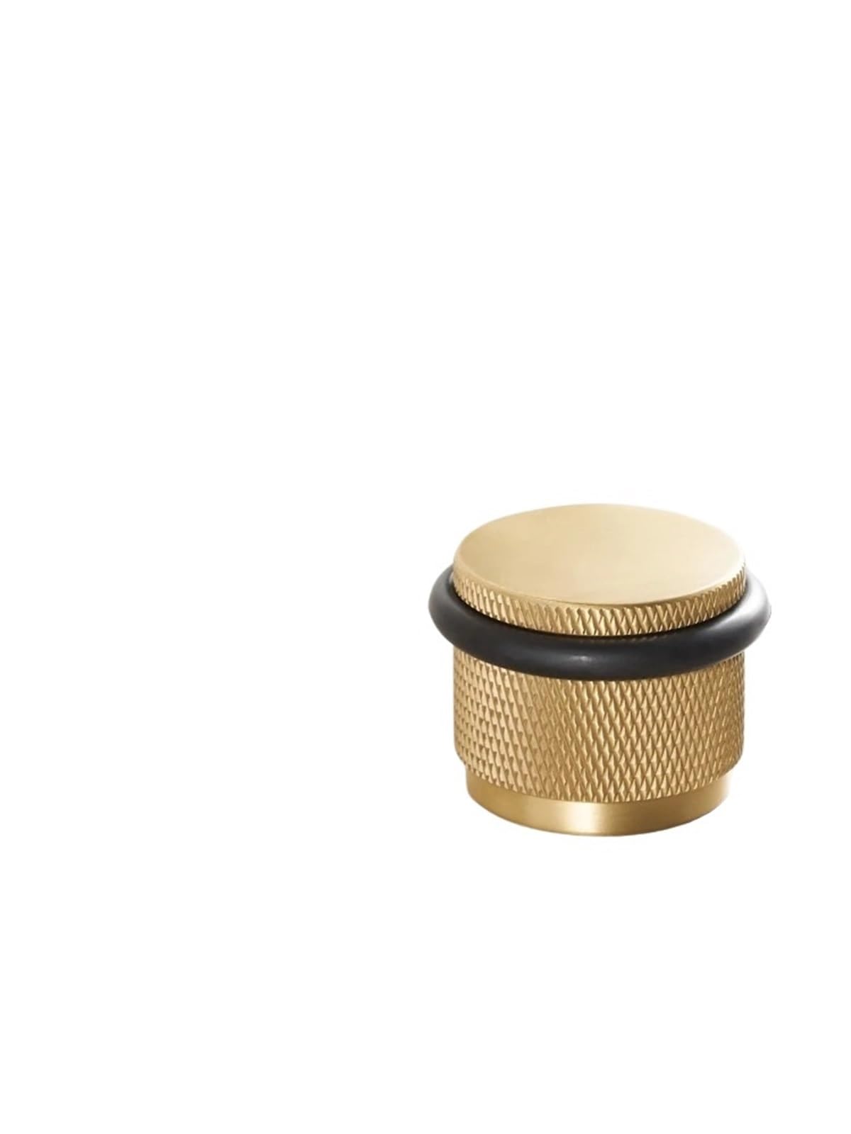 Butée de porte laiton réglable hauteur sol bois ciment 1 pièce