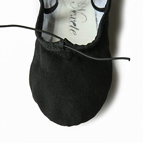 Nexete Men Ballet Dance Yoga Gymnastics Split-Sole Canvas Adult Shoes Slipper4