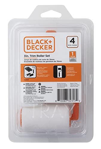 Black+Decker 3" Trim Roller Set by Mr. Brands