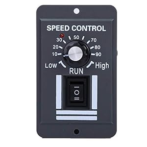 【Geschenk Voor April】DC Motor Speed Controller, DC 12-60V 40A PWM Brush Motor Speed Controller CW CCW omkeerbare…