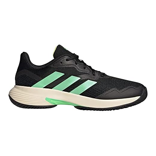 adidas CourtJam Control M Clay, Zapatillas de Tenis Hombre, NEGBÁS/VERHAZ/AMAHAZ, 42 2/3 EU