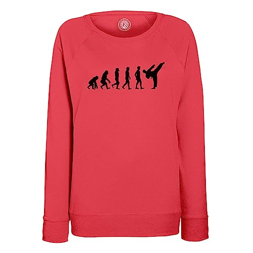 Sweatshirt femme karaté combat sweat capuche arts martiaux sport