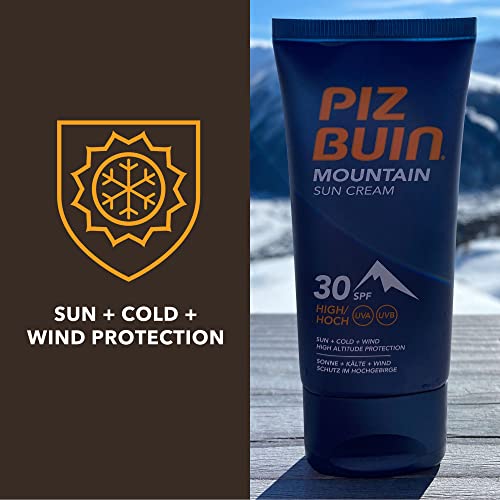 Piz Buin Mountain Sonnencreme und Lippenpflege mit LSF 50+, Sonnenschutz speziell fürs Skifahren und Wandern, gegen Wind… - Image 4