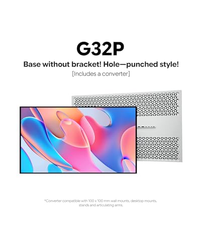 Image of G32P 32'' UHD 6K (6144 x 3456) Monitor, IPS Panel, 10-Bit Color, 99% sRGB, 99% DCI-P3, HDR, 60HZ, 2000:1 Contrast, Eye Care, Anti-Glare (Honeycomb - Without Stand)