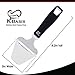 K BASIX Cheese Slicer for Block Cheese Stainless Steel,8.2 Inch Soft Rubber Handle and Comfortable Grip, Heavy Duty Cheese Plane Slicer for Hard Cheddar, Cheese Shaver & Cheese Cutter