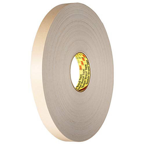 Image of 3M Double Coated Polyethylene Foam Tape 4492W, White, 1 1 /2 in x 72 yd, 31 mil, 6 Rolls per case
