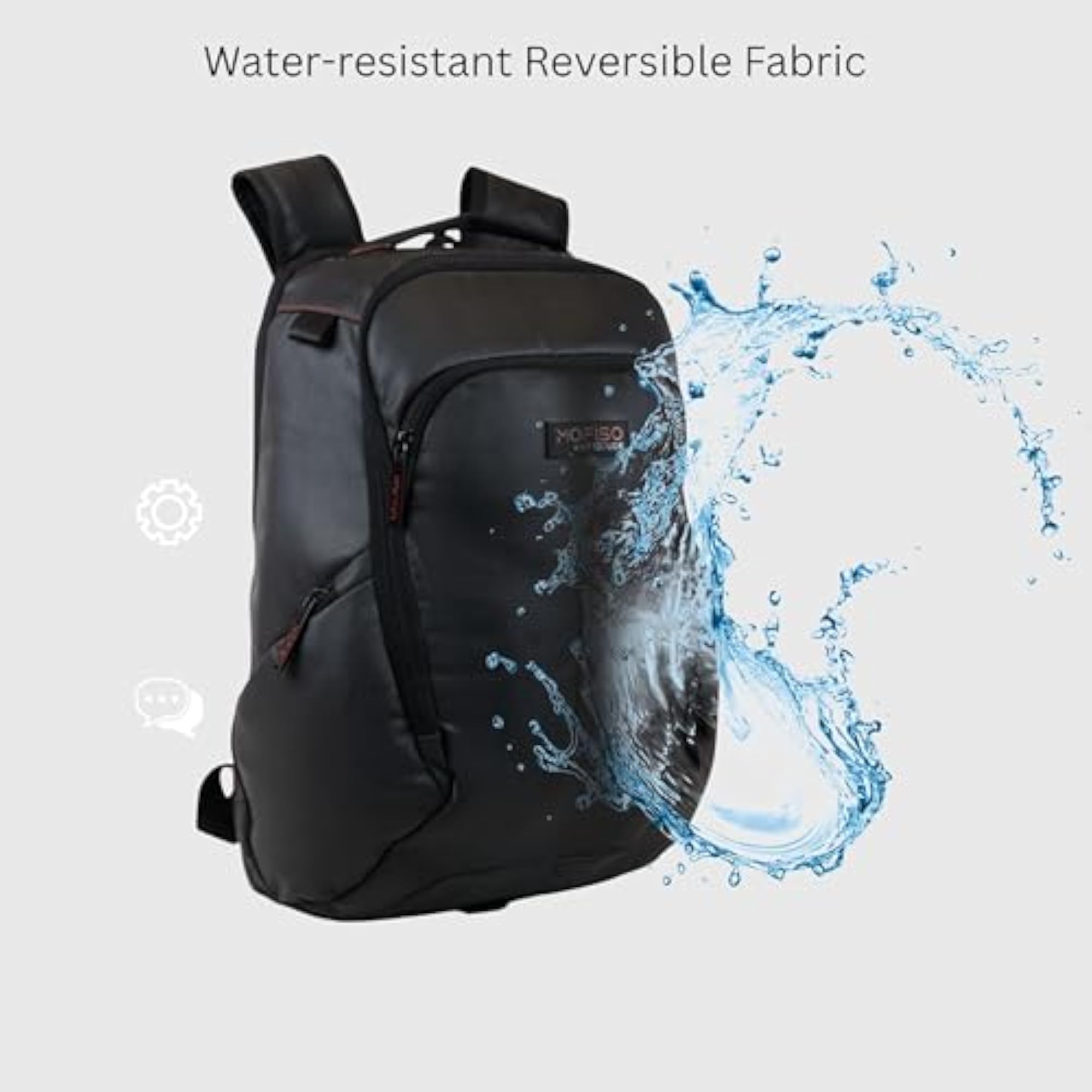 Black Executive Corporate Laptop Backpack