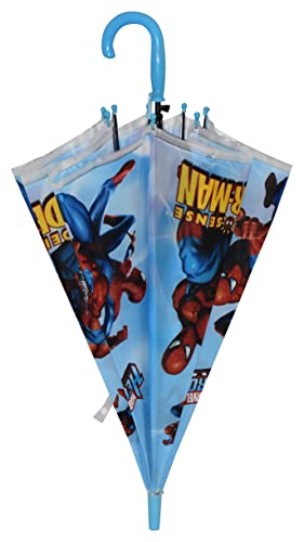 CHAATEWALA Superhero Spiderman Print Umbrella for Boys, Spiderman ...