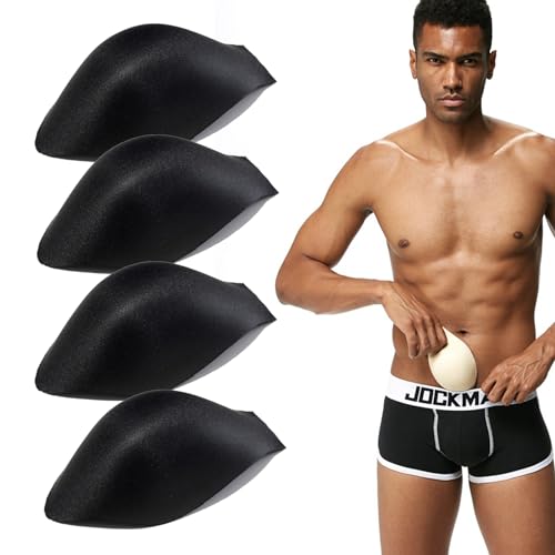JOCKMAIL Men Underwear Cup Bulge Enlarge Enhancing Sponge Pad for Swimming Swimwear Briefs G String Thongs Shorts 4 Packs3