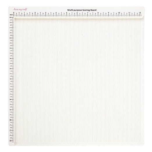 Image of Dress My Craft Multi-Purpose Scoring Board (12 Inch x 12 Inch)