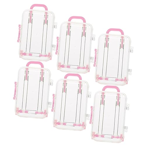 ORFOFE 6個ミニスーツケース型キャンディボックス 旅行パーティー装飾 誕