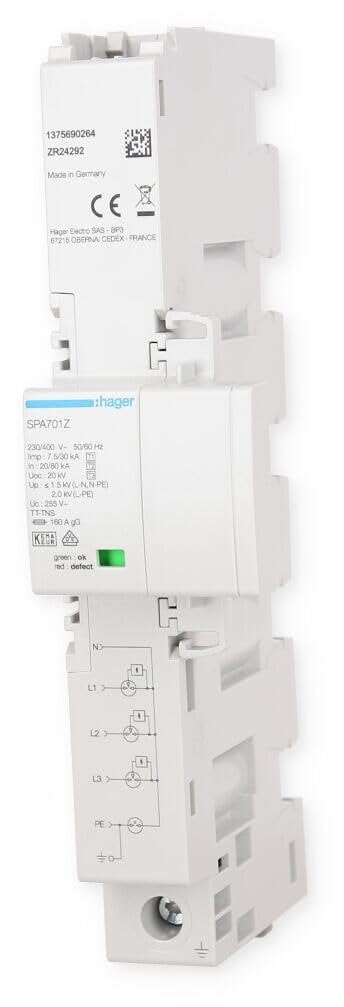 Hager Kombiableiter SPA701Z