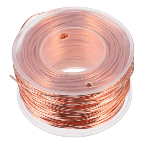 FUNOMOCYA Pure Copper Wire Hand Decoration Metal Wire Plants Copper Wire Copper Wire for DIY Crafts Electroculture Copper Wire Plants Gardening Copper Wire DIY Craft Copper Wire