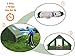 Inflatable Camping Tent, Glamping Blow Up Tent with Hand Pump for All-Season, 3 Mins Easy Setup, Waterproof Tens with Mesh Window for 4-6 Person, Suit for Family, Friend, Camp, Outdoor Gathering