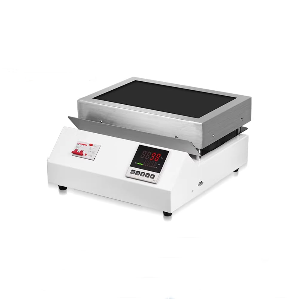 TMAXCN Brand Laboratory Heating Constant Temperature Heating Plate Microcomputer Electric Preheat Heating Stations Heater for Laboratory Glassware (Far Infrared microcrystals, 400mm*280mm)