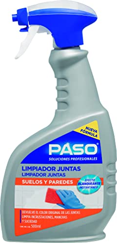 PASO - Limpiador de juntas - Limpia las juntas y parades de manera inmediata - 500ML