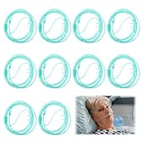 10 Pcs Nasenbrille Für Sauerstoffgerät,2m Sauerstoffbrille Nasenbrille Sauerstoff Nasenbrillen Für Sauerstoff Extra Weich Silikon Sauerstoffschlauch Silikon,Bequem Und Robust Langlebig Tragbar